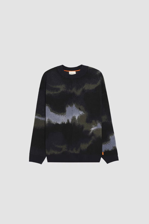 Pull ALANGL maille brossée jacquard