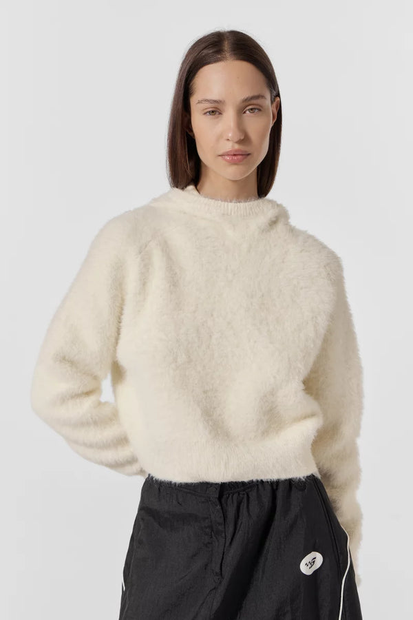 Sweat à capuche ANTONINA coupe cropped