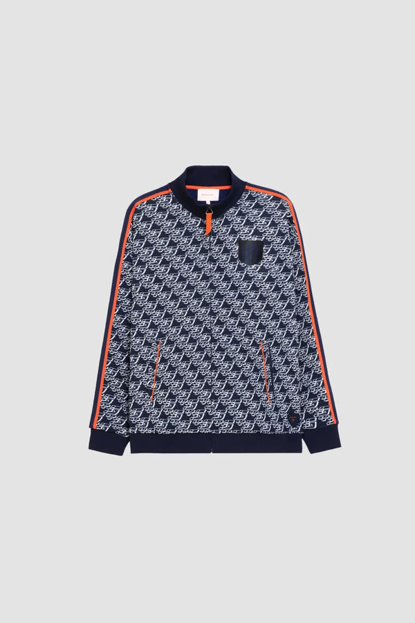 Veste de jogging DAMASO maille jacquard