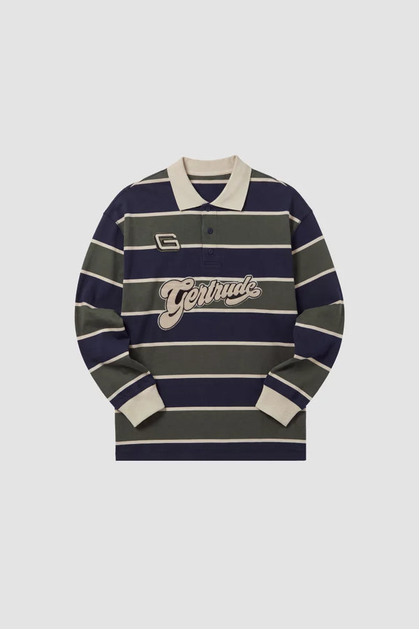 Polo FARISRAYURE jersey rayé coupe ample