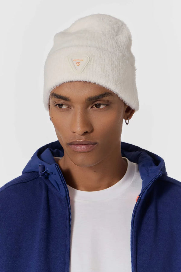 Bonnet JADR à revers maille effet mohair