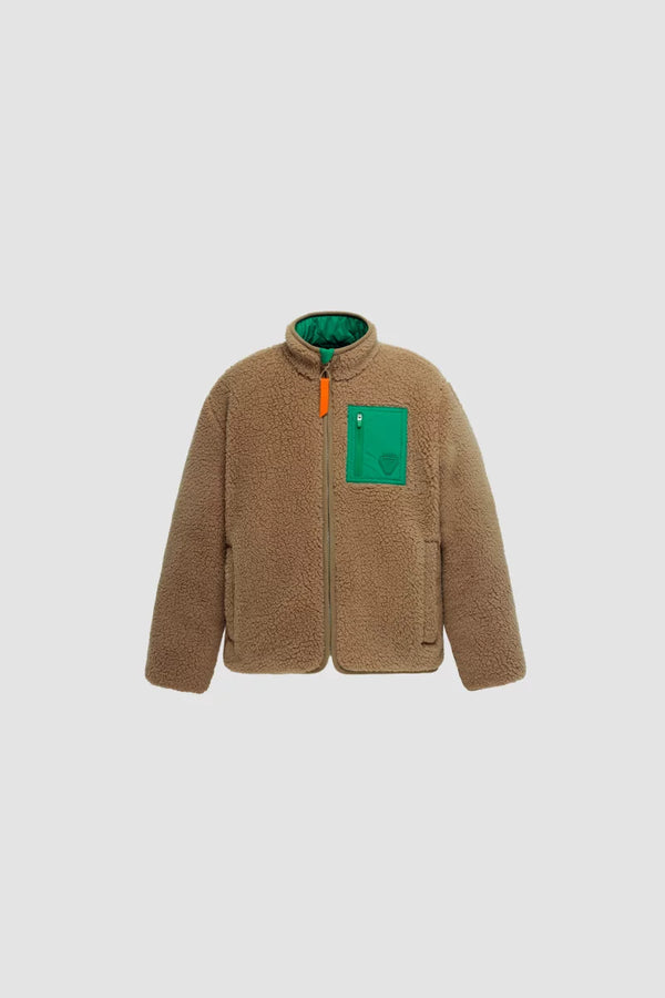 Veste LITTLE SAKOU réversible sherpa