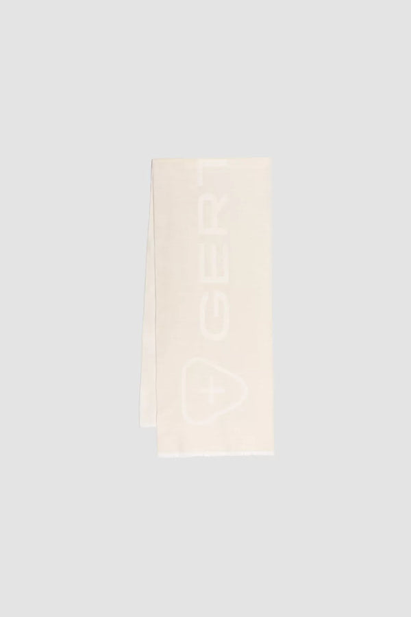 Écharpe MATHILDE logo jacquard