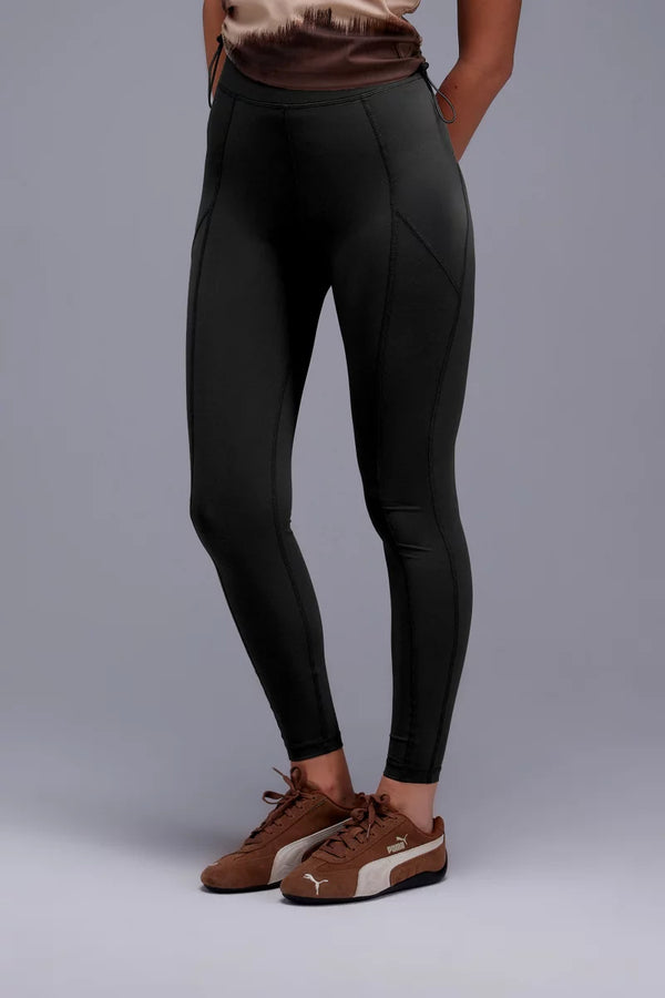 Legging technique avec détails en mesh MOANA